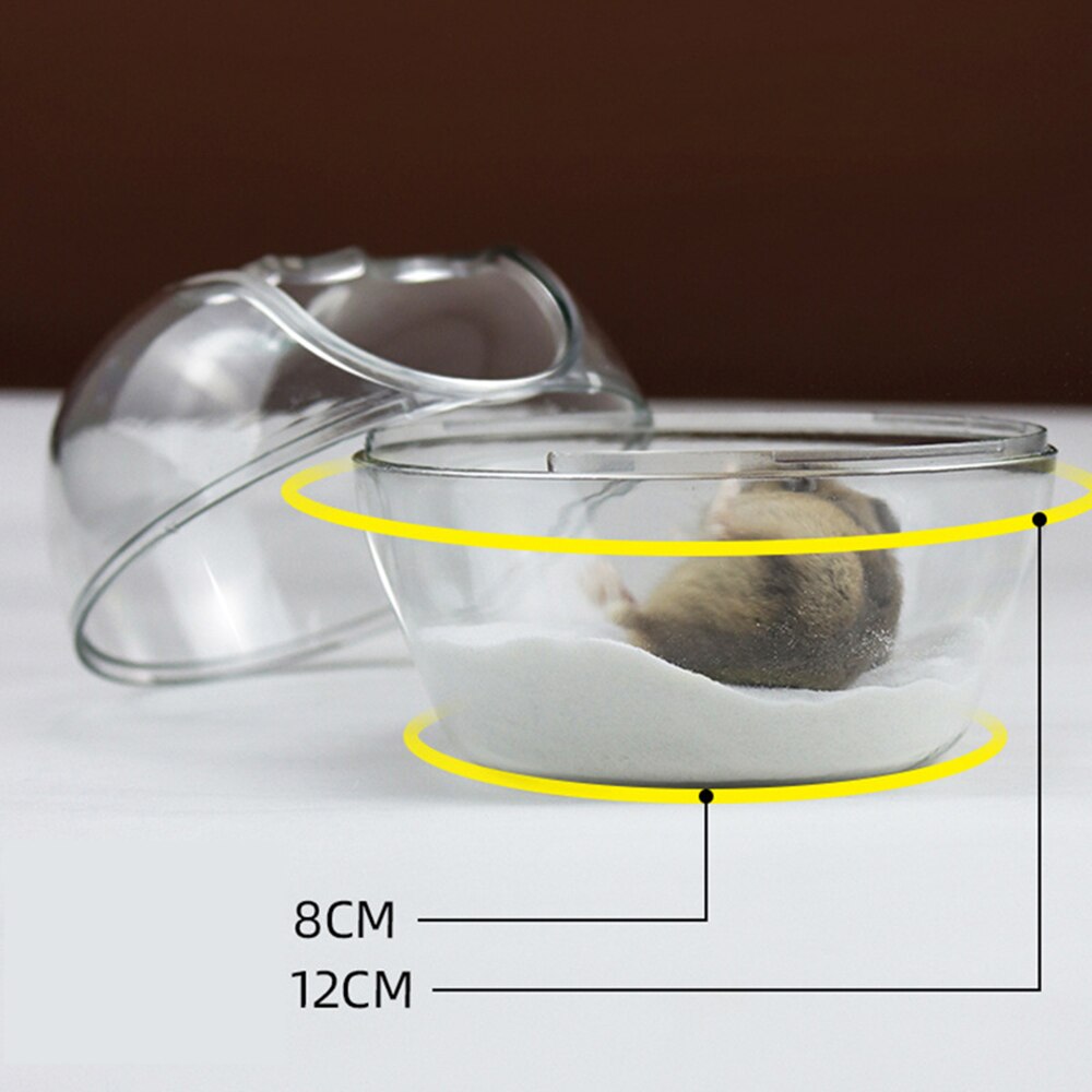 Accessoires de baignoire à sable pour Hamster, bac à sable amovible pour Hamster rongeur, boîte de récipient pour bain de sable, origine turque