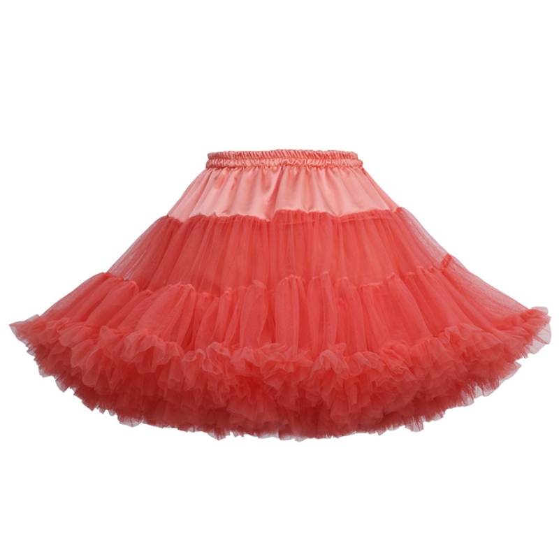 Falda de tutú de Lolita para mujer, prenda de tul en capas, con lazo grande, para baile y Ballet: 6EE801438-B