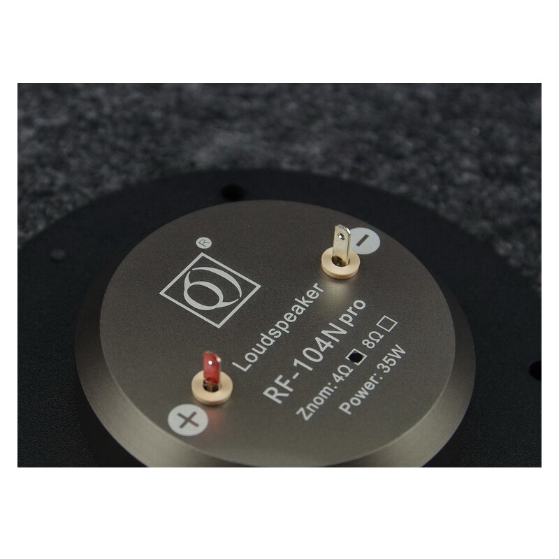 35W 4-inch Tweeter 4-inch Tweeter Aluminum Panel High Sensitivity Fever Tweeter Foam Film Outer Diameter 104 Q Luxury Speaker