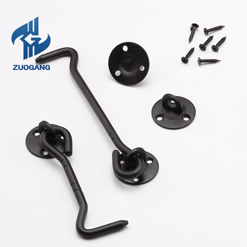 Zg Vintage Deur Venster Haak Zwart Rvs Kast Deur En Raam Gesp Huishouden Eenvoudige Deur En Raam Haak