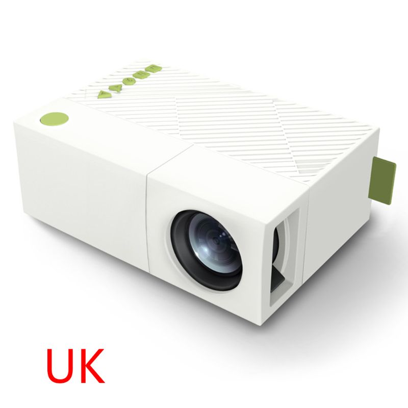 H052 YG310 Portable Projector Home Theater 1080P High Definition LED Light Projector