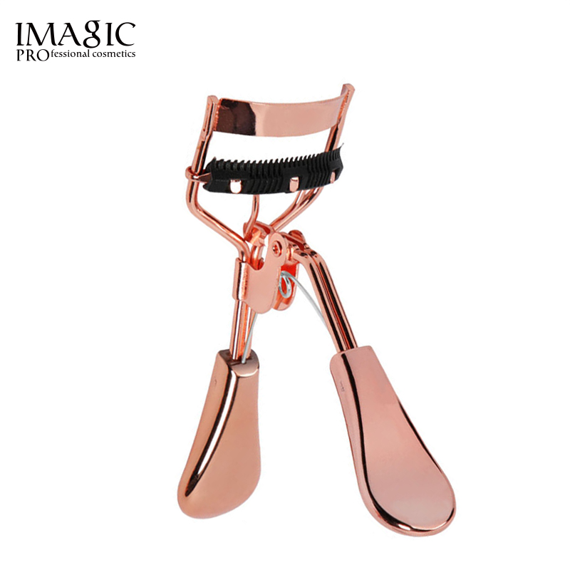 IMAGIC Durable recourbe et mise en forme Portable ne fait pas mal aux cils beauté du visage recourbe-cils outil de maquillage des yeux: Black