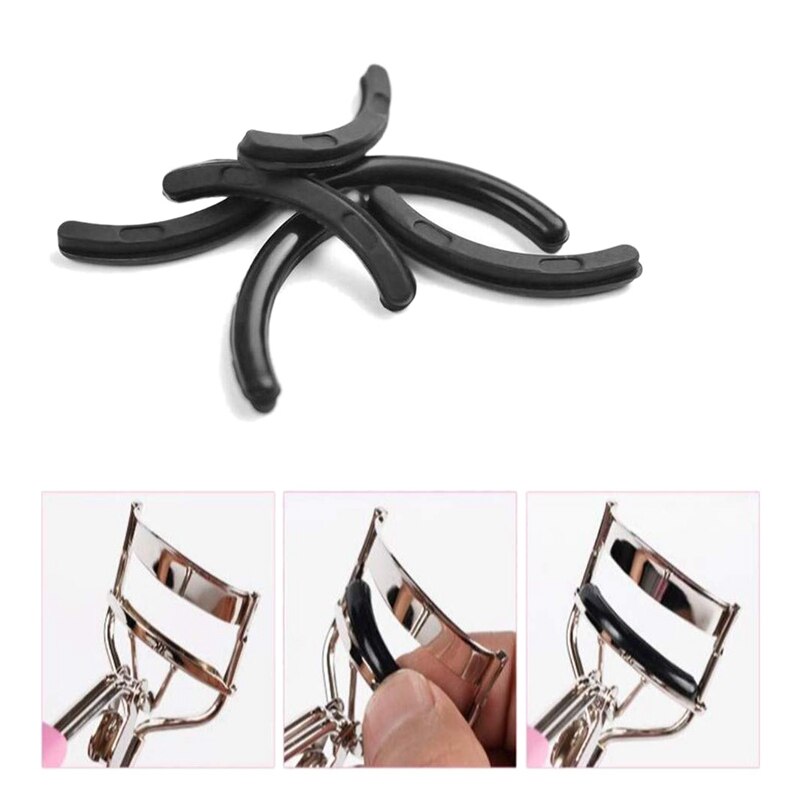 48 Stck Curler Minen Wimpern Curler Ersatz Nachfüllung Pads Curler Nachfüllung Pads Gummi Ersatz Pads für Universal- Wimpern Cu