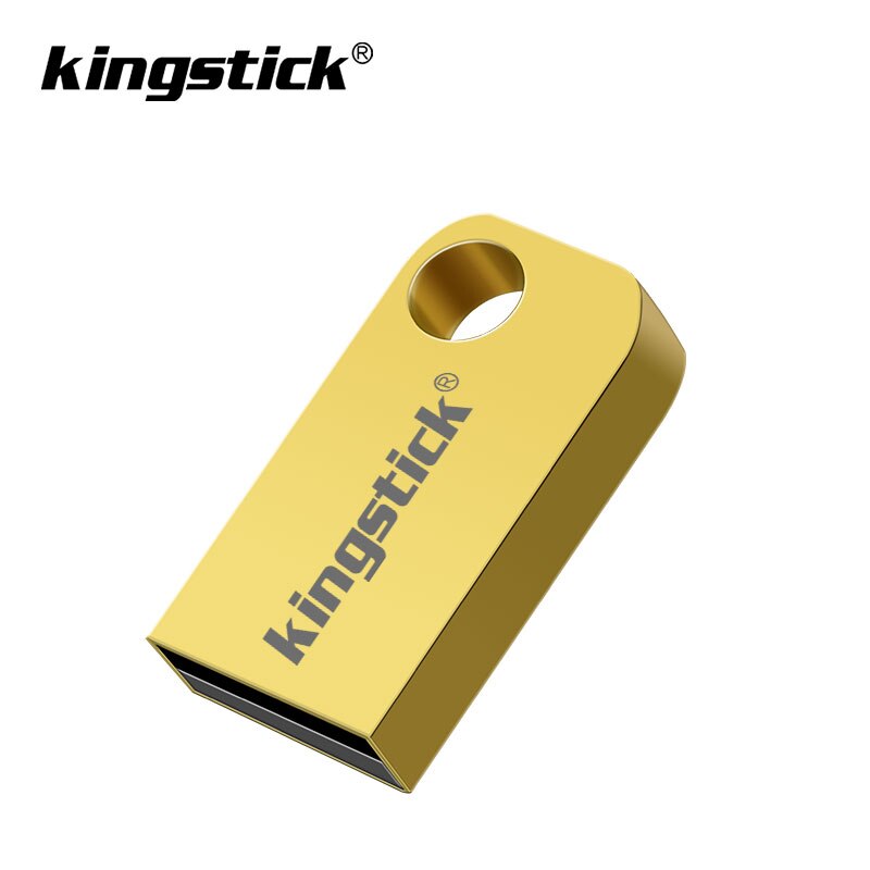 Metallinen mini-usb-muistitikku 256gb 128gb 64gb 32gb 16gb 8gb pendrive cle usb-muistitikku kynäasema 8 16 32 64 128 256 gb usb-tikku: 16gb / Kultainen