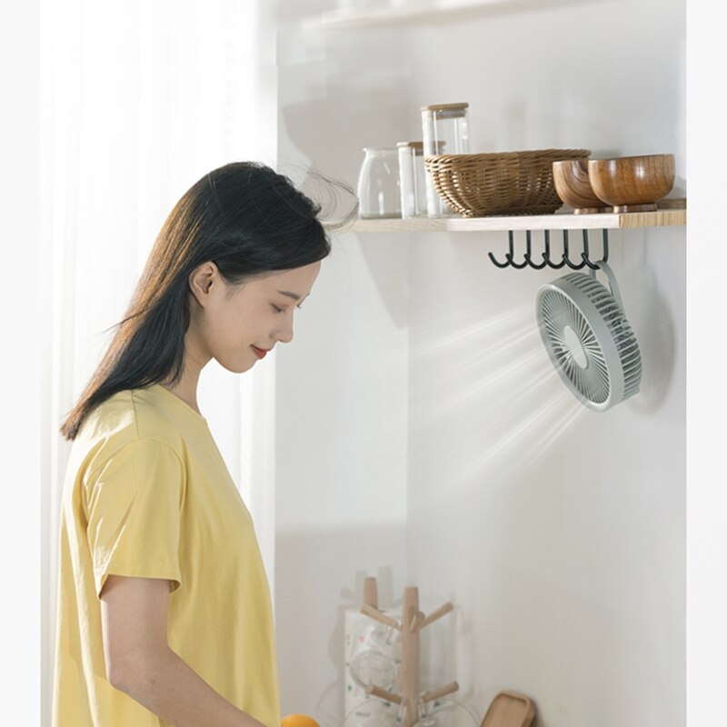 USB Ceiling Fan with Remote Control Camping Fan Lamp Hanging Fan 3 Speed For Bedroom Home Outdoor USB Rechargeable D5QC