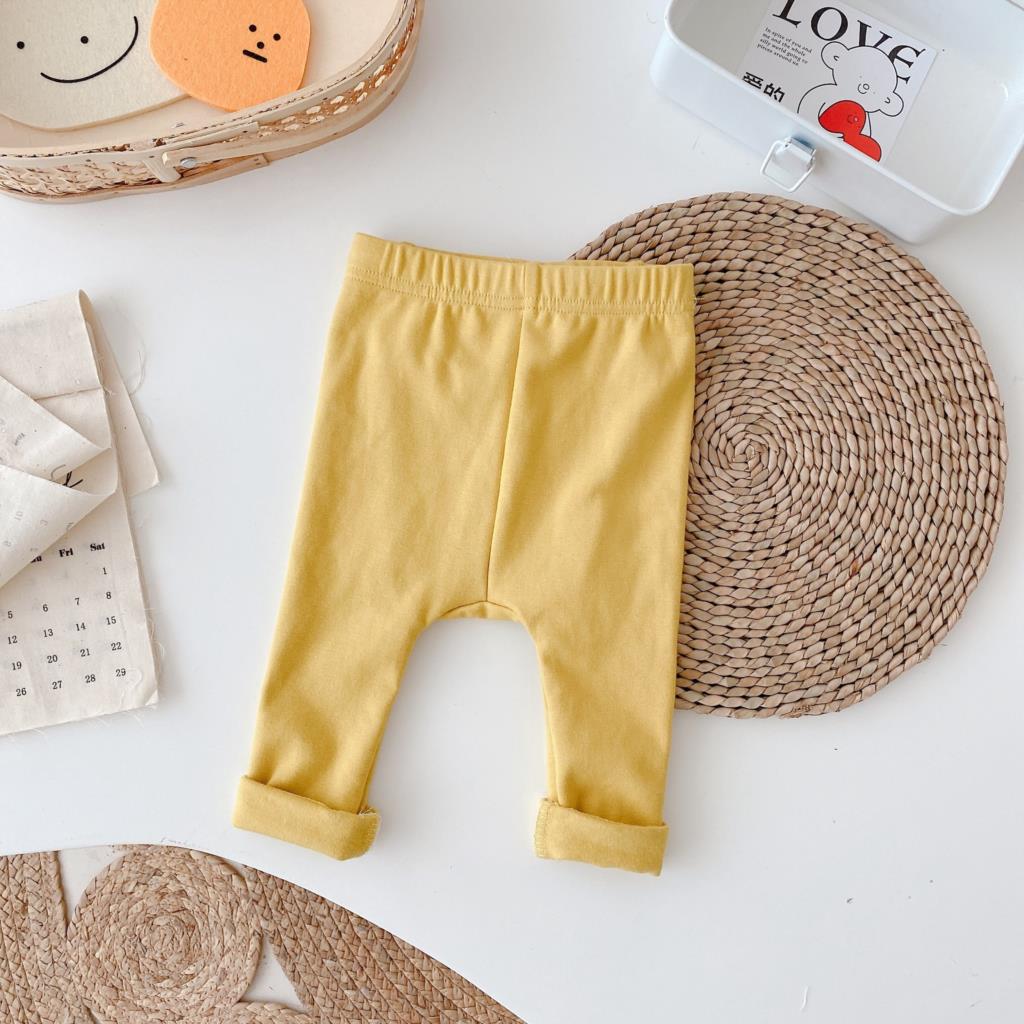 neue Herbst frühling Mädchen freundlicher jungen baumwolle Hosen Komfortable Nette Baby Kleidung freundlicher Kleidung: Gelb / 18m