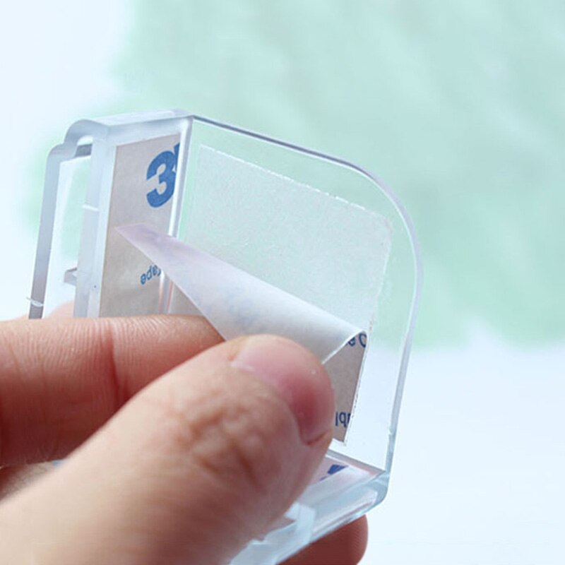 Baby L-Vormige Haakse Anti-Collision Hoekbescherming Veiligheid Siliconen Beschermhoes Transparante Verbreding Verdikte Tafel