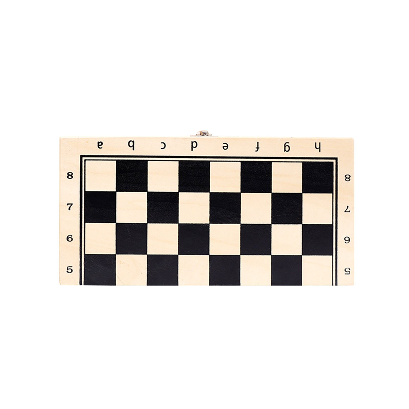 Wooden Chess Board-Handmade Chess Pieces Portable Foldable Chess Board With Felt Bottom Extra Wooden Chess Pieces
