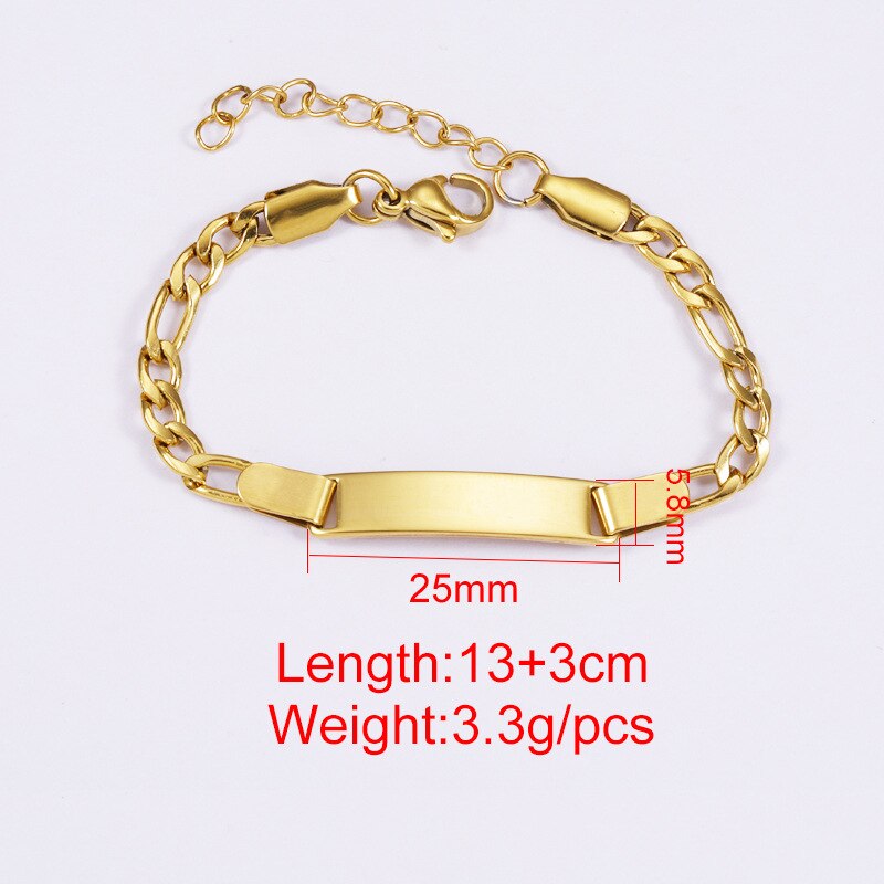 100% Rvs Blank Bocht Bar Armband Voor Graveren Rechthoek Hollow Heart Tag Verstelbare Ketting Spiegel Gepolijst 10 Pc