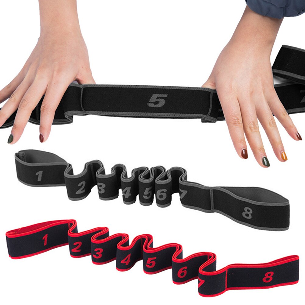 Latin Dance Training Fitness Pilates Yoga Elastic Stretch Resistance Band Belt Suitable for improving activity and flexibility
