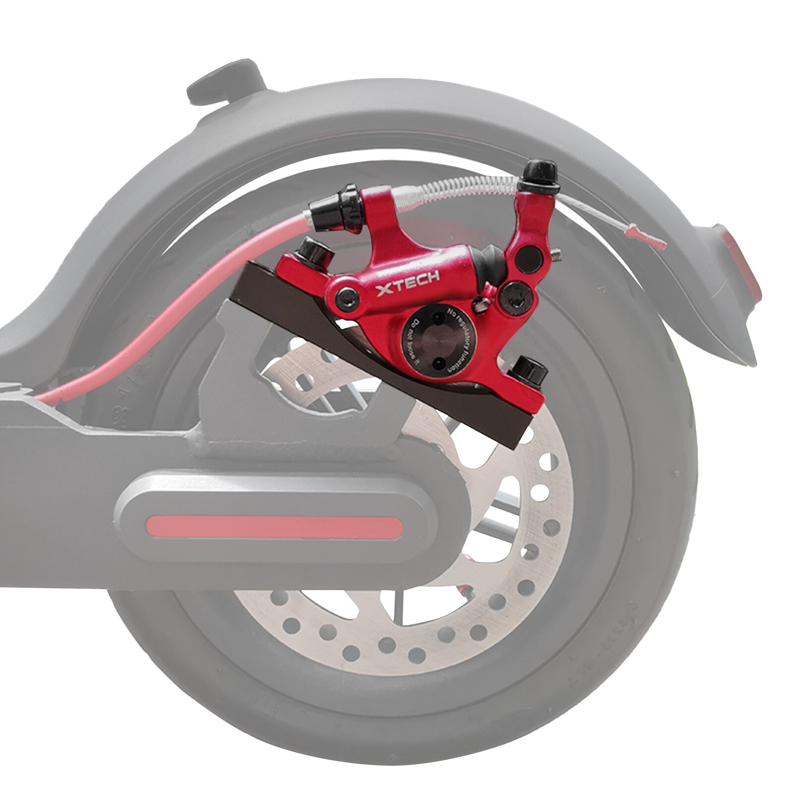 Solid Hydraulic Disc Brake Calipers Front Rear Bike Disc Brake Electric Scooter Disc Brake with adapter For Xiaomi M365/1S/Pro