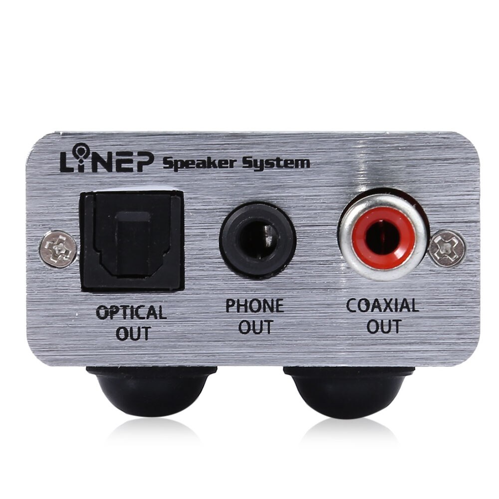 Audio DAC Digital To Analog Converter Digital Decoding Output Fiber Coaxial Earphone DAC Converter