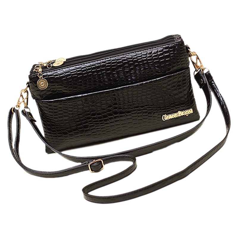 Damenhandtaschen, kleine schultertaschen, umhängetaschen mit krokodilmuster, Kupplung-taschen für damen