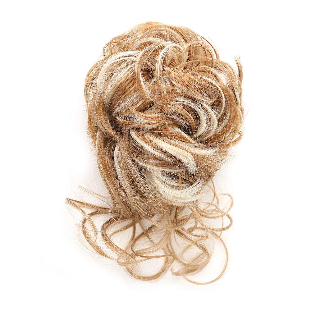 Chignon chignon désordonné synthétique, pince à griffes, chignon bouclé, chignon ondulé, longue barbe, queue de cheval ébouriffée, chouchou pour 03/Wear: T4/27/30