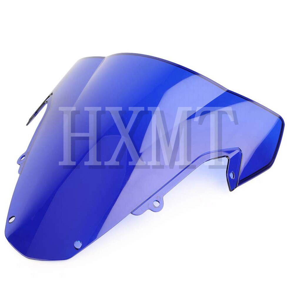 Mallille suzuki gsxr gsx -r 1000 k3 2003 2004 musta moottoripyörän tuulilasin tuulilasi gsxr 1000 1000r: Sininen