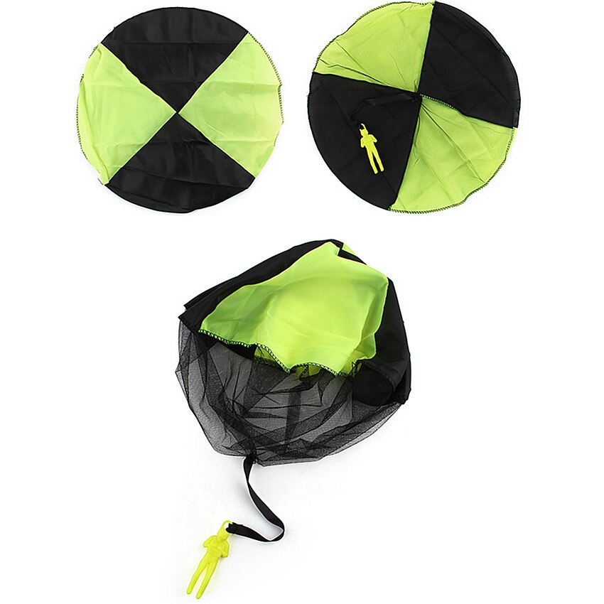 Hand Gooien Kids Mini Spelen Parachute Speelgoed Soldaat Outdoor Sport Kinderen Educatief Speelgoed: green