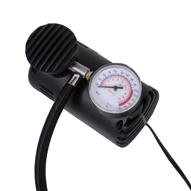 300 PSI Mini Air Compressor 12 V Auto Auto Draagbare Pomp Tire Inflator w/gauge M8617