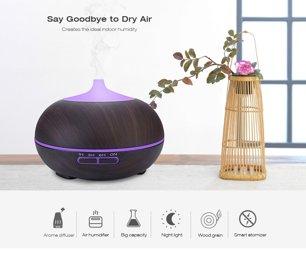 Fireplace Flame Diffuser, Aromatherapy Essential Oil Diffuser with Timer and Auto Shutdown, 7 Soothing LED Lights, 150ml Cool Mist Ultrasonic Humidifier for Bedroom Fireplace Flame Diffuser, Aromatherapy Essential Oil Diffuser with Timer and Auto Shutdown, 7 Soothing LED Lights, 150ml Cool Mist Ultrasonic Humidifier for Bedroom