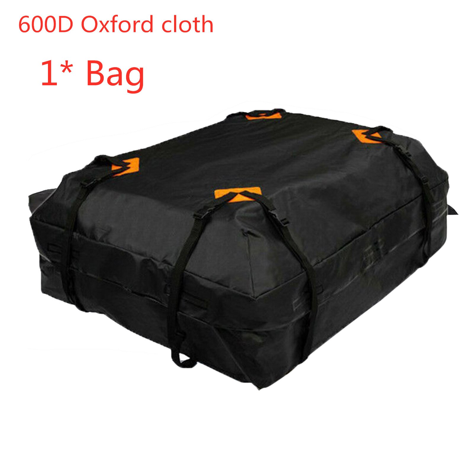 Universal Car Rack Roof Bags Cargo Carrier Waterproof Heavy Duty Outdoor Car Rooftop Storage Luggage Bag Trunk SUV Travel Bag: 1 Bag  600D
