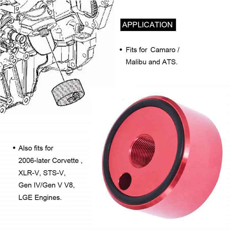 Adaptador de manómetro de aceite EN-47971 para motores de generación 4 y 5 V8 para Corvette Camaro 2006 y posteriores, Malibu ATS