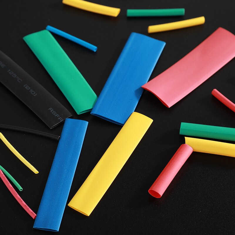 164PCS 328PCS Heat Shrink Tube Wire Cable Shrinking Assorted Heat Shrink Tubing Waterproof Polyolefin Shrinking Tube