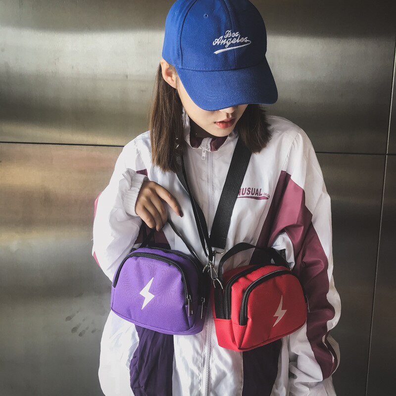101818 adolescent petit décontracté toile messenger sac