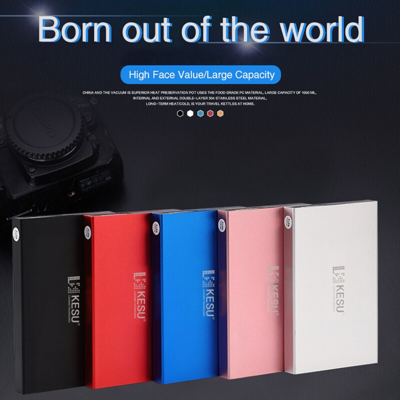 HDD USB 3.0 External Hard Drive Disk 120G 160GB 250GB 320GB 500GB Portable External HD Hard Disk Storage for PC Mac Tablet TV