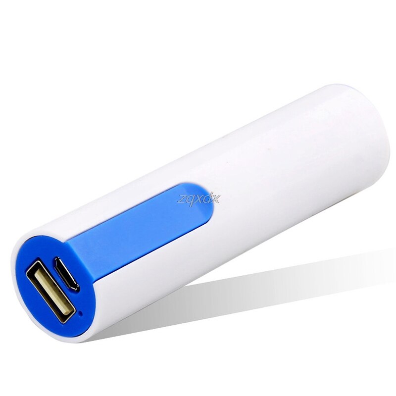 5V USB Portable Power Bank Case Kit 18650 Battery Charger DIY Box For Cell Phone Whosale: Blue