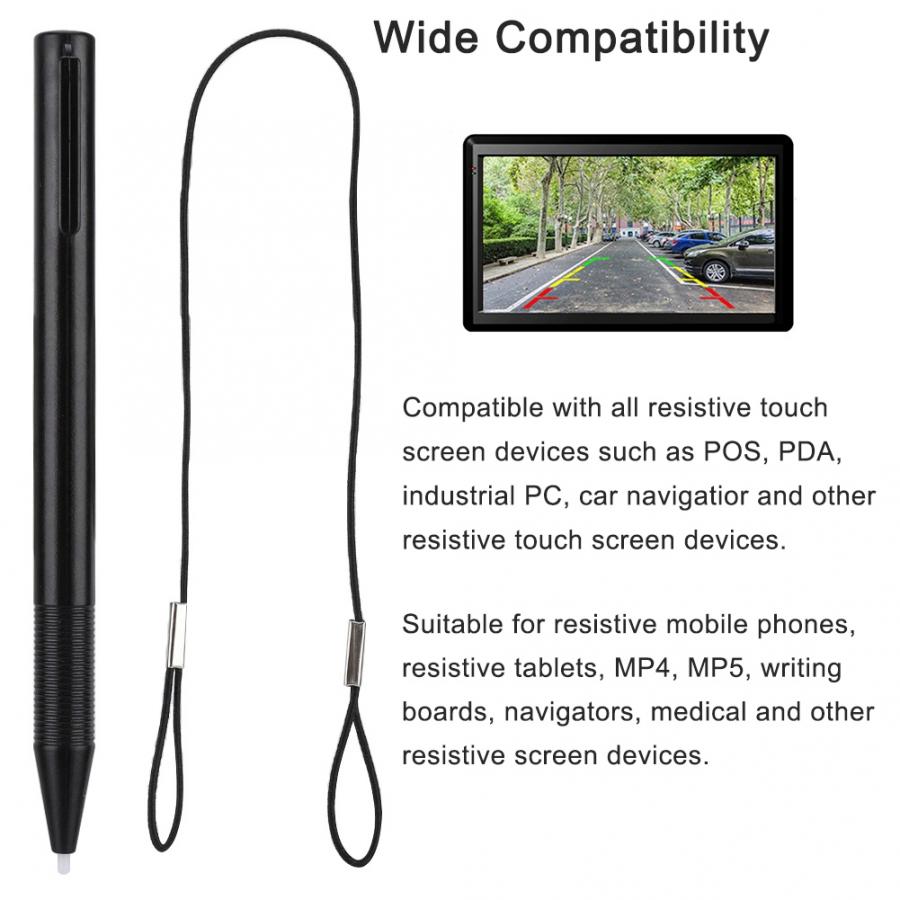 Novo stylus para o telefone e tablet tablet caneta tela de toque caneta pintura stylus resistive com corda telescópica para pos pda navigator