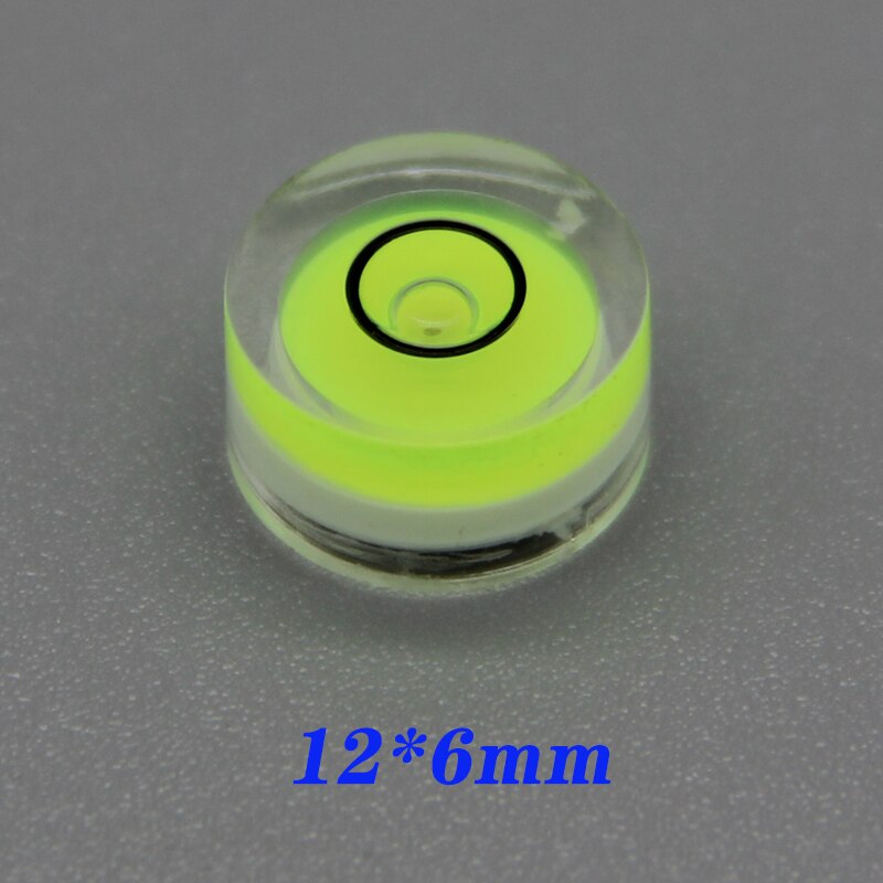Acrylic Bubble Level Mini Level Gauge Bullseye Level Measuring Instrument: Blue