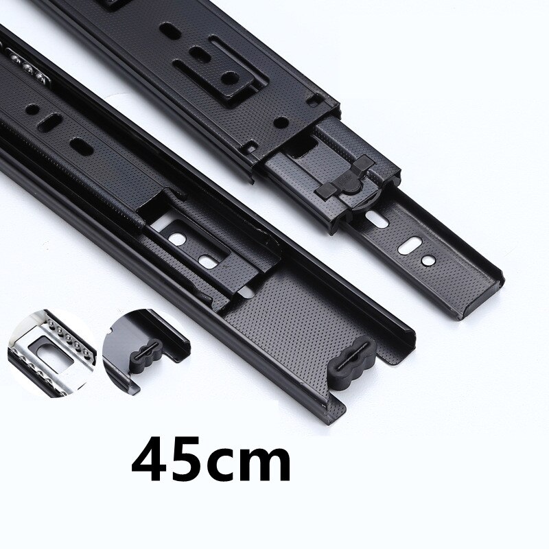 Diy Schrank Schublade Korb Küche Lagerung Regal Organizer Schiebe Schrank Korb Herausziehen Metall Schublade Typ Gittergewebe Korb: Schwarz