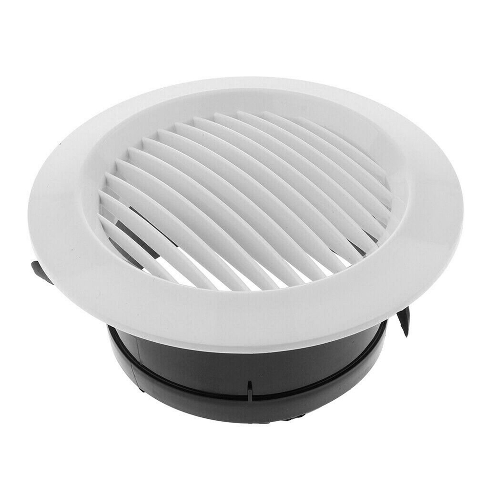 Round Air Ventilation Cover Fan Outlet Duct Pipe Cover Cap Vent Extractor Ceiling Hole For Kitchen Bath Air Outlet Fresh System