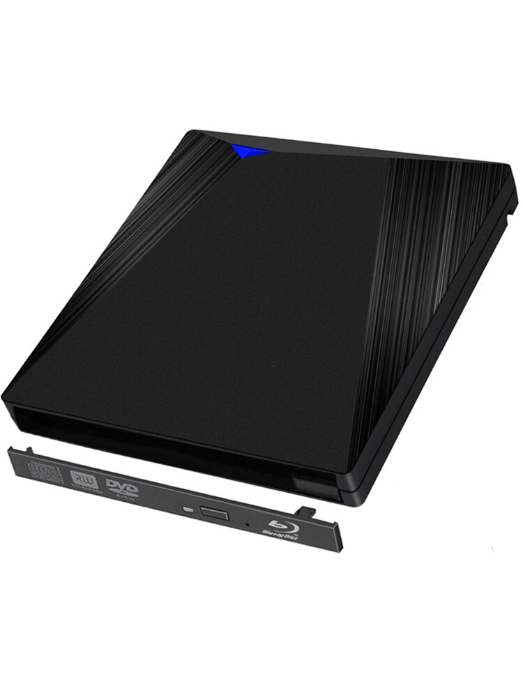 Type C + Usb 3.0 12.7Mm Sata Interface Laptop Notebook Blu-ray Cd Dvd Rw Brander Romspeler Externe Behuizing behuizing Caddy: 12.7mm Blu-Ray