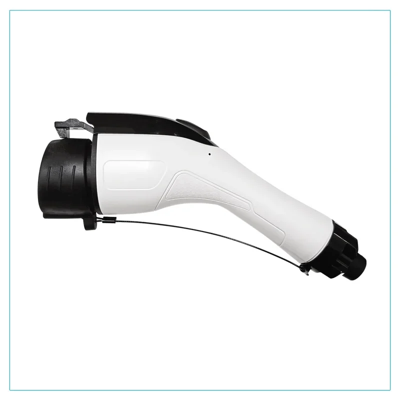 Ev Charger Plug Adapter Type 1 EVSE SAE J1772 Replacement Plug 16A 3.6kw 32A 7.2kw Electric Car Vehicle Socket: WHITE