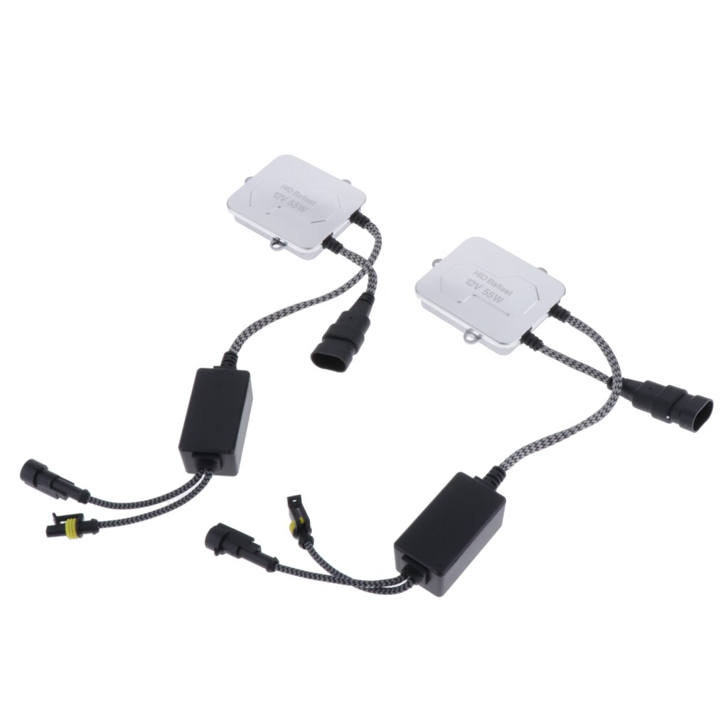2 Pieces HID Ballast Headlight Control Unit Xenon Headlight with Igniter