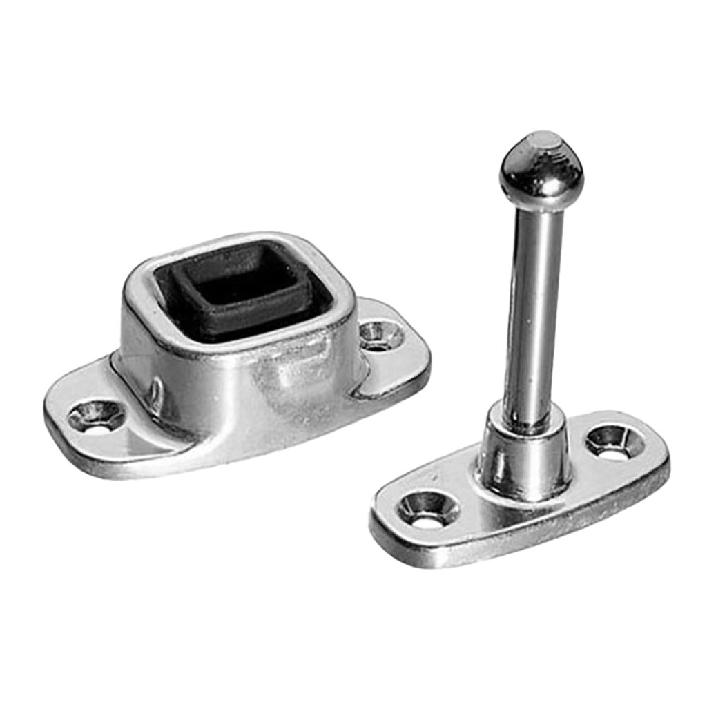 2-5/8 ''Entry Deur Catch Houder Past Rv Trailer Camper Buitendeur, magnetische Deur Stop Rvs Deurstopper