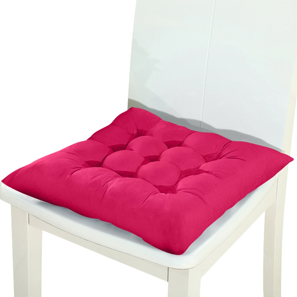Kamer 1/2/4 Pcs Kussen Winter Kantoor Kussen Stoel Achterbank Kussen Sofa Kussen Hip Kussen 37x37cm: ZD07