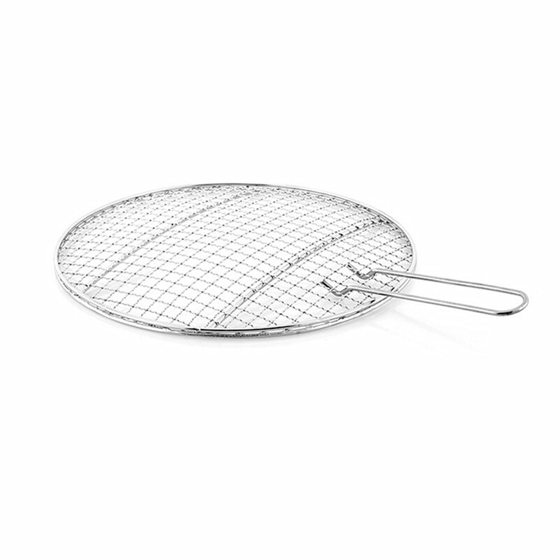 Outdoor Draagbare Mini Bbq Grill Rvs Houtskool Grill Barbecue Koken Tool Camping Accessoires