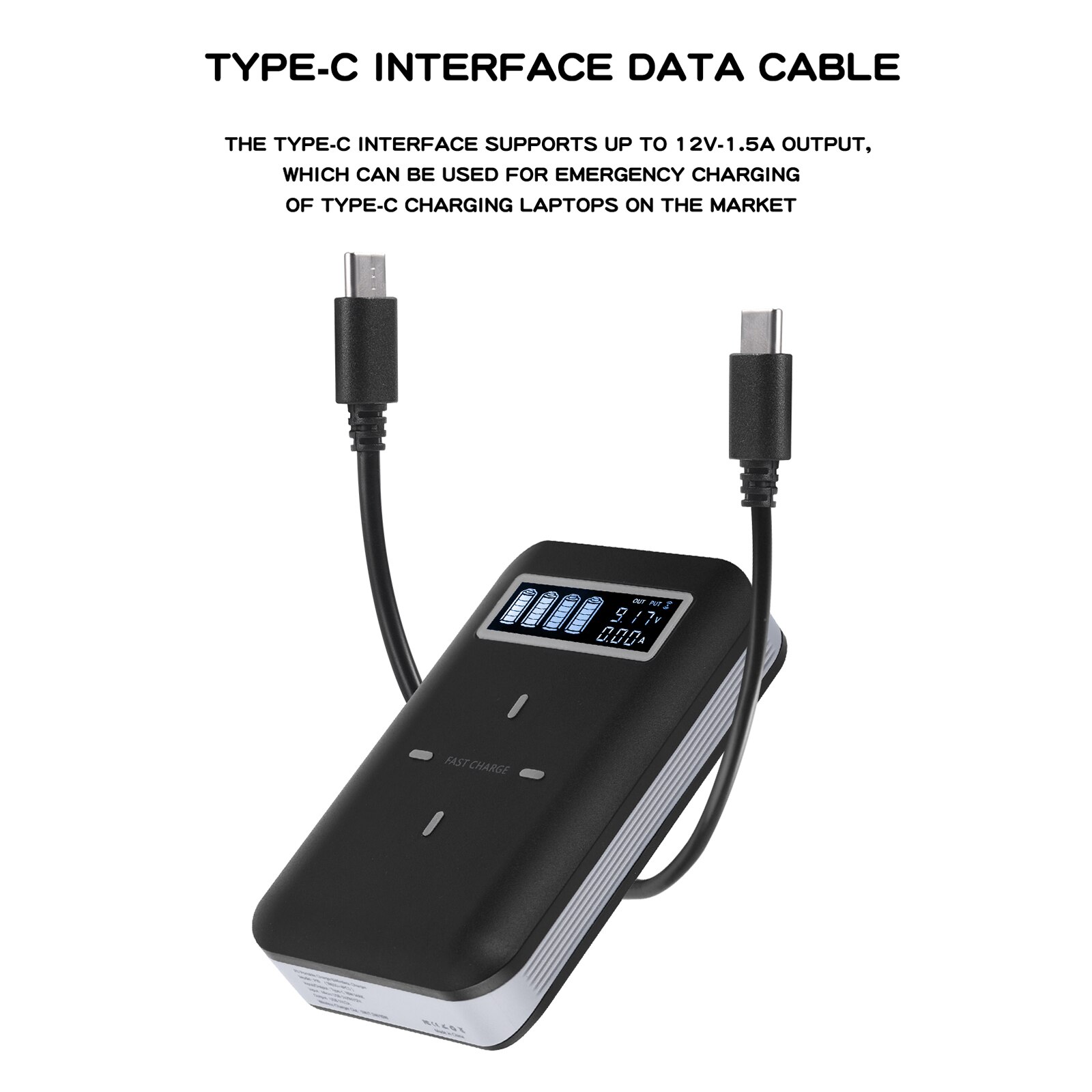 Schnell Ladung 4*18650 Power Bank Fall 10W Wireless Charging USB Ladegerät QC 3,0 PD DIY Shell 18650 batterie Halter Lade Box