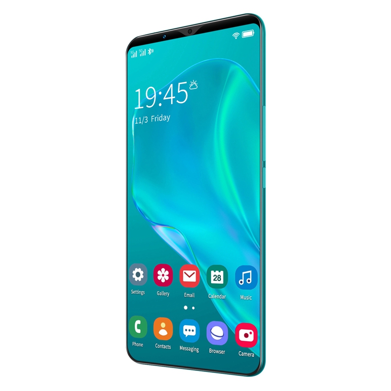 Teléfono Inteligente P48 Plus, 5,72 pulgadas, MTK6572, Dual Core, 512MB + 4GB de memoria, tarjeta Dual, modo de espera Dual, Android 4.4.2, enchufe europeo: green