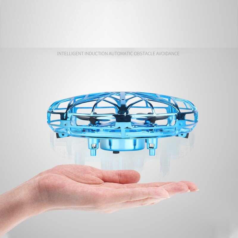 Mini inductie drone UFO drone Bal Vliegende Vliegtuigen Anti-collision Hand Helicopter kleine intelligente quadcopter Drones Voor jongens