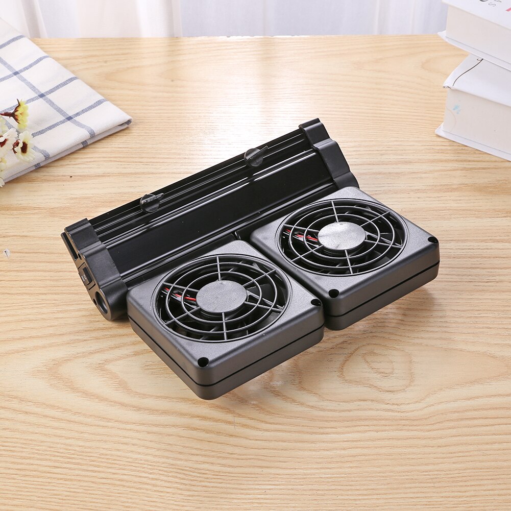 Aquarium Cooling Fan Mute Multi-angle Temperature Control Water Cooler Farming Fish Tank Adjustable Low Noise Chiller Fan