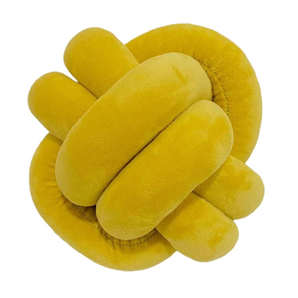 Nordic Handgemaakte Geknoopt Kussen Creatieve Sierkussen Sofa Slaapkamer Decoratie Milieuvriendelijk Anti-Allergische Fiber: WHITE