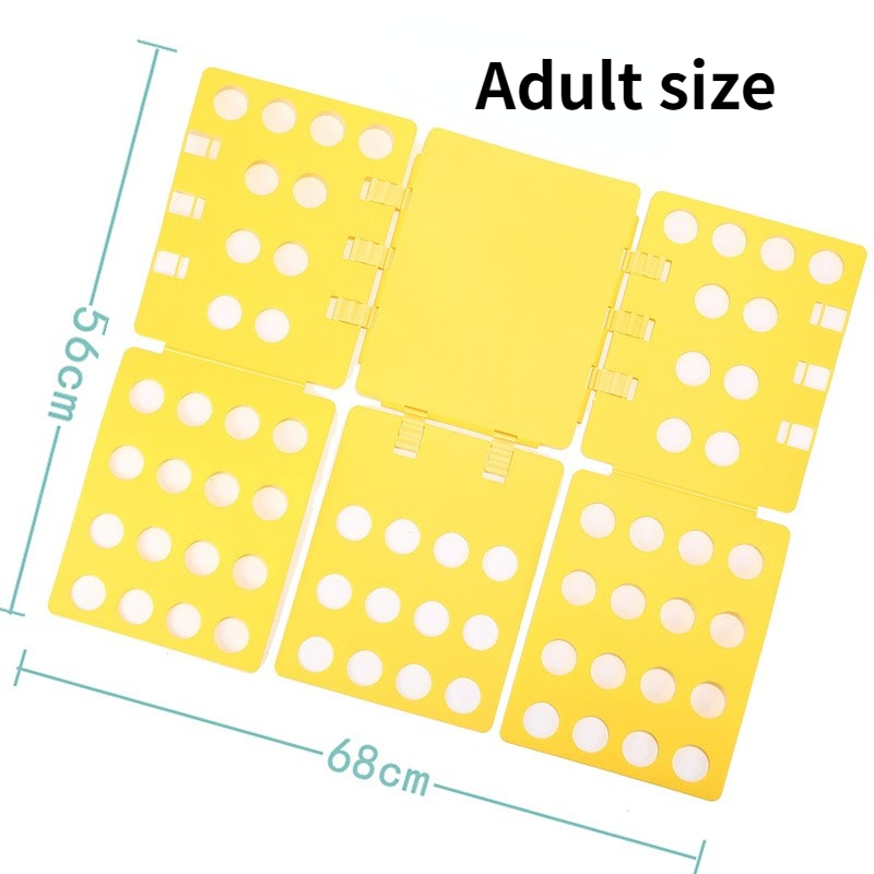 Carpeta de ropa mágica para niños y adultos de , camisetas, jerséis, organizador, tabla plegable de ropa rápida, soporte para ropa NJ70919: orange