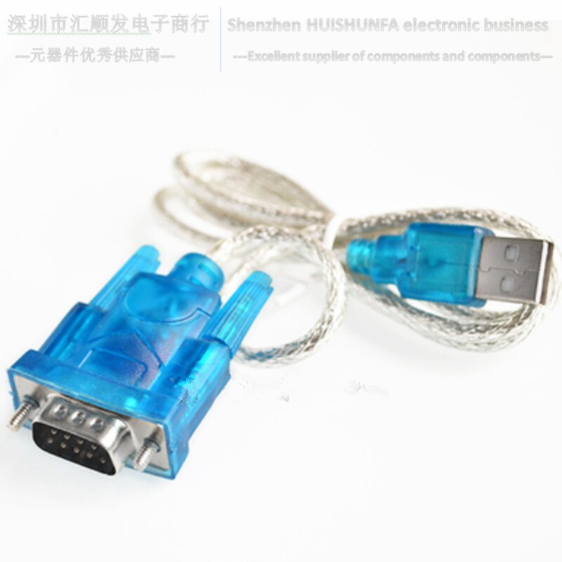 Hl-340 USB serial port line (COM) usb-rs232 USB nine pin serial port line support win7-64 bits