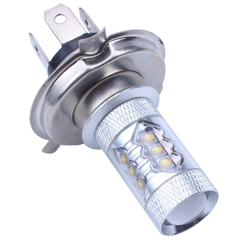 1X12V H4 80W 6000K Led Wit Licht Mistlampen Lamp Koplampen Voor Auto & 10 X T20 BA15S 382 P21W 1156 22 Smd Led 1.4W Auto T