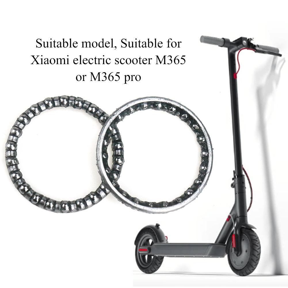2 stk elektriske scooter lejer udskiftningsdele sølv reservedele scooter tilbehør til xiaomi mijia  m365 elektrisk scooter