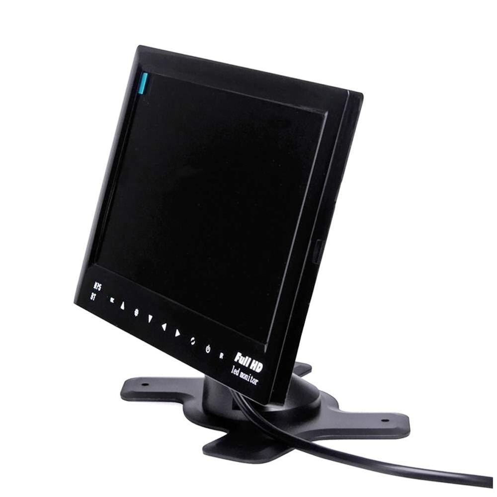 7-Polegada ultra-fino mp5 monitor de mesa suporte de exibição do carro suporte de exibição vários idiomas 16:9/4:3 conversão