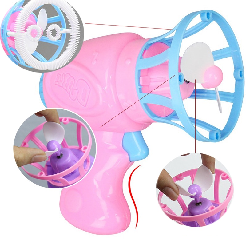 tutto'aperto Gioco per Bambini Modello fan Macchina Della Bolla di proprietà Costumi Da Bagno Giocattoli per il bambino Bolle Creatore Della Ragazza Dei Bambini del Ragazzo Regalo Di Compleanno