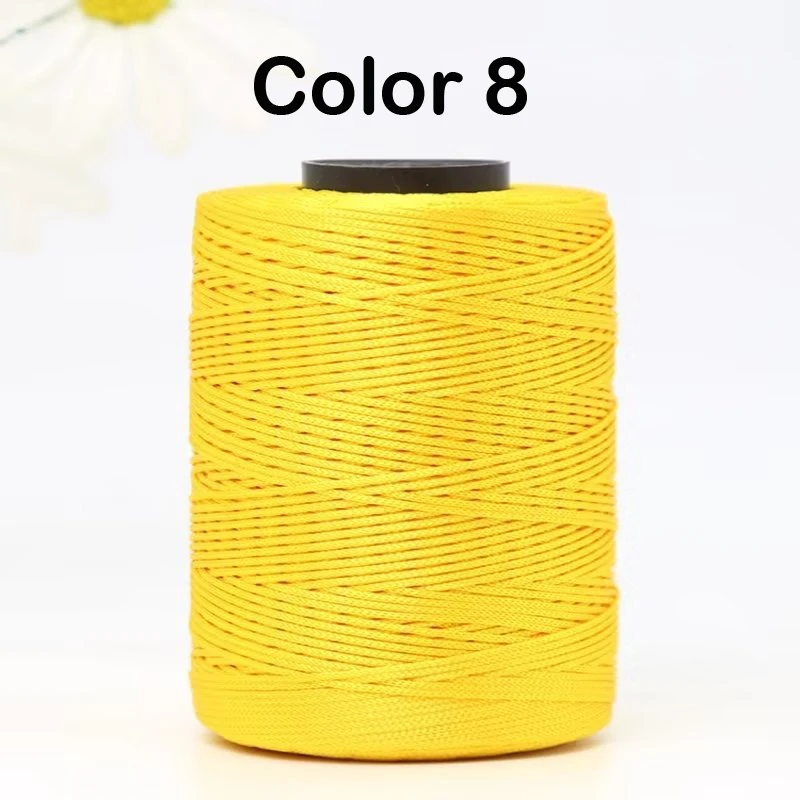 1mm 230 Meters Summer Crochet Thread for DIY Knitting Bag Shoes Hat Hollow Polyester Rope for Handmade Yarn Craft Ice Silk